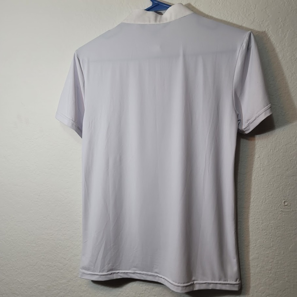 Harcour Equestrian Riding Shirt Size S in White EUC - Picture 3 of 7